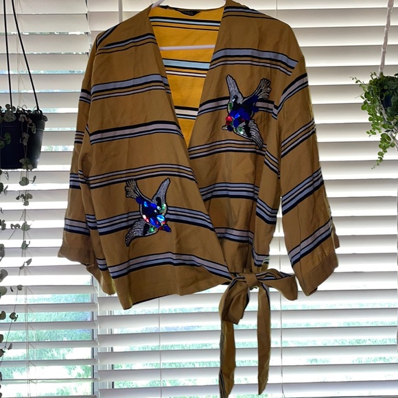 Zara Tops - Zara wrap blouse